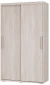 Шкаф-купе Мебелони ШКК-11, ясень белый