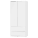 Шкаф двухстворчатый Симпл ШК-03, белый
