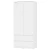 Шкаф двухстворчатый Симпл ШК-03, белый