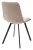 Стул CHILLI SQUARE BLUVEL-40 бежевый, велюр / черный каркас М-City