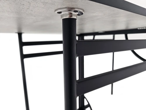 Стол-книжка Искра, Цемент, Черный муар