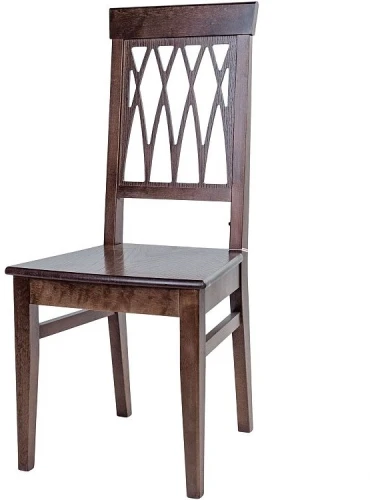 Стул «Кристиан» жесткий, орех темный