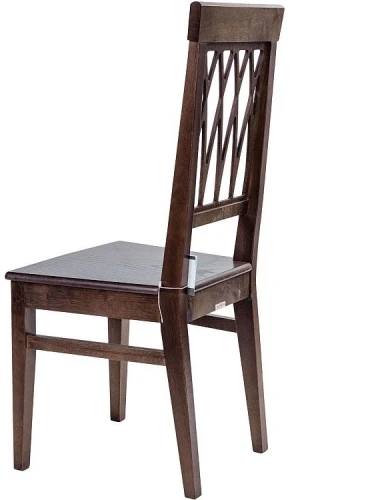 Стул «Кристиан» жесткий, орех темный