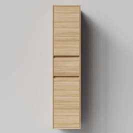 Пенал Грейс 35 подвесной, кокоболо натуральный, левый, бельевая корзина