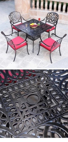 Стол из литого алюминия Феникс(Fenix)