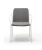 "Марокко" стул из текстилена nanotex, алюминиевый каркас, цвет серый