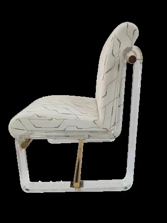 Кресло Манхэттен MH-39CH, 60x73x81 см, белый с принтом