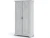 Шкаф «Лорена» 2-х дверный, Бетон Паин белый