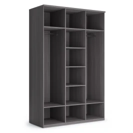 Шкаф 3-х дверный (корпус) Парма Нео лиственница темная