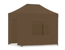 Беседка-шатер 2х3 м быстрой установки Серии S7  -  Коричневый