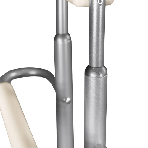 Вешалка костюмная ГАЛАНТ 333 металлик/слоновая кость