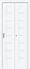 Межкомнатная складная дверь Array BRAVO Браво-22 White Silk