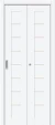 Межкомнатная складная дверь Array BRAVO Браво-22 White Silk
