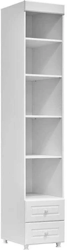 Спальня Монако-3 мягкая спинка белое дерево