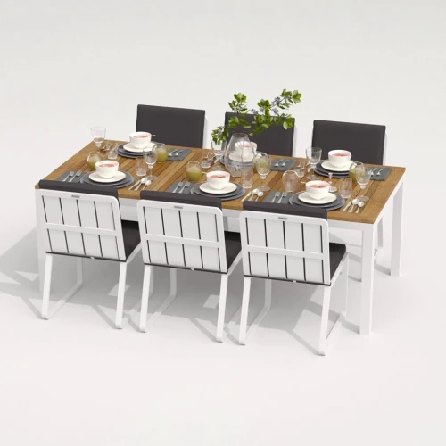 Стул GIRA антрацит - белый каркас