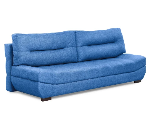 Диван еврокнижка Орион рогожка  синяя, 144