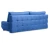 Диван еврокнижка Орион рогожка  синяя, 144