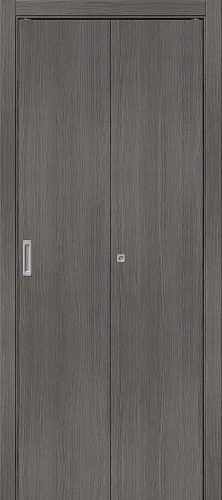 Межкомнатная складная дверь mr.wood Браво-0 Grey Melinga