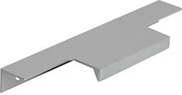 Ручка торцевая мебельная Т-2 146 мм Матовый Алюминий 146*15*40