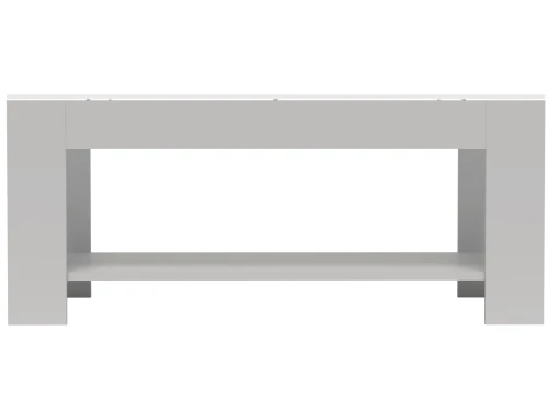 Стол журнальный BeautyStyle 26 графит светлый U708/стекло белое