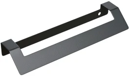 Ручка торцевая мебельная СТ-3 Матовый черный 156*40*20