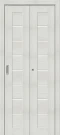 Складная дверь mr.wood Браво-22 Bianco Melinga Magic Fog