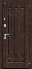 Входная дверь BRAVO Форм/BChrome Almon/Cappuccino Melinga