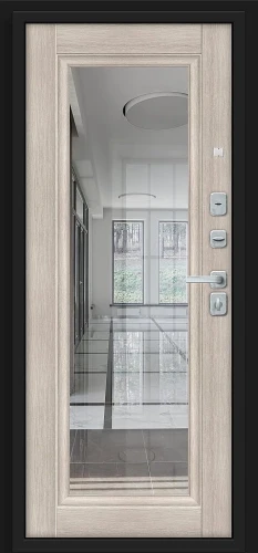 Входная дверь BRAVO Форм/BChrome Almon/Cappuccino Melinga