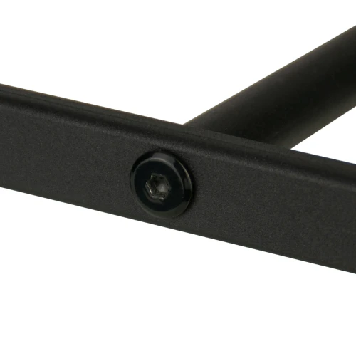 Стол журнальный МеталлАрт М025 коричневый дуб/черный