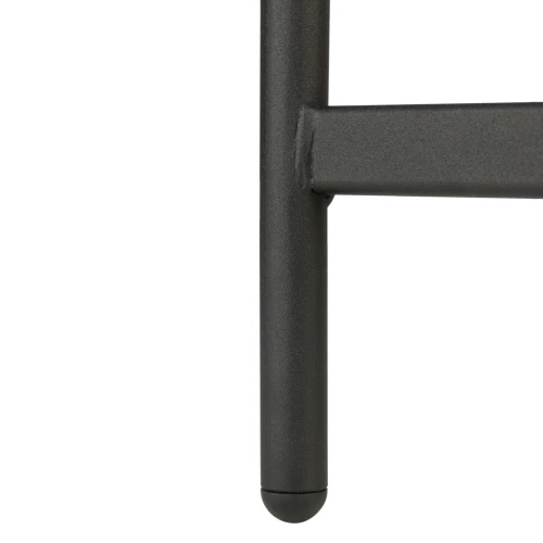 Стол журнальный МеталлАрт М025 коричневый дуб/черный