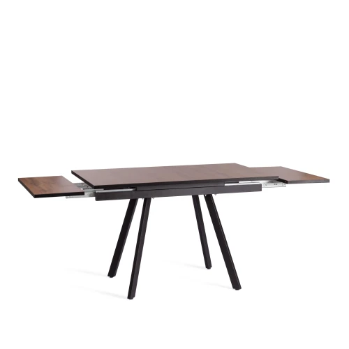 Стол VIGO ЛДСП/HPL/металл,  120 x 80 x 30 х 30 х 75 см, Дуб Вотан/чёрный