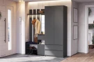Прихожая Денвер графит. Комплект