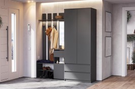 Прихожая Денвер графит. Комплект