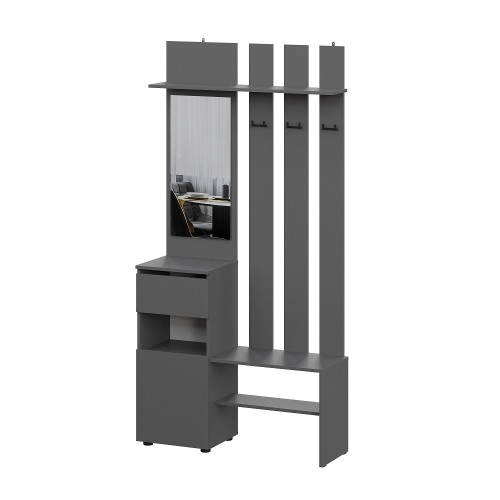 Прихожая Денвер графит. Комплект