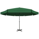 Садовый зонт алюминевый D400 БИГ «BIG»  -  Зеленый