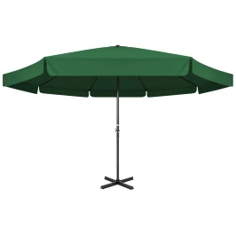 Садовый зонт алюминевый D400 БИГ «BIG»  -  Зеленый