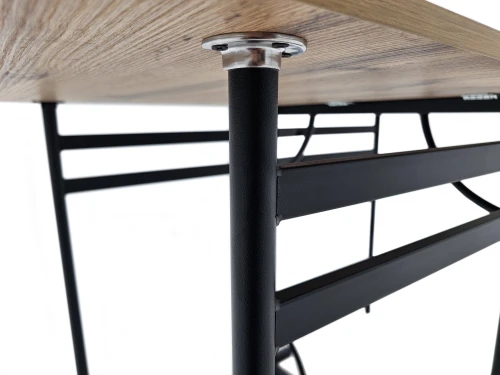 Стол-книжка Искра, Дуб вотан, Черный муар