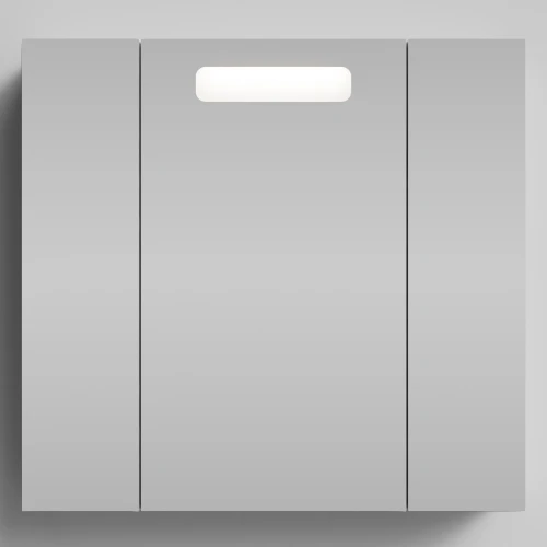 Зеркало Мальта 80, Белый камень ПВХ 57805