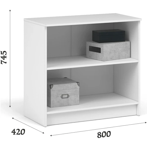 Комод «Чикаго» 2д, белый