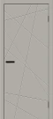 Межкомнатная дверь BRAVO Граффити-5 Greyny
