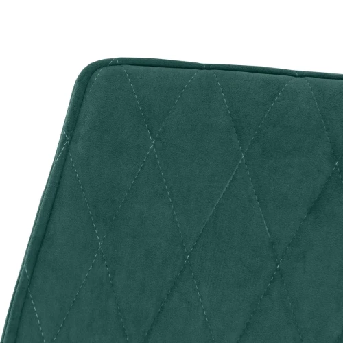 Стул «Амаретто», велюр Бренди океан, каркас вращения белый