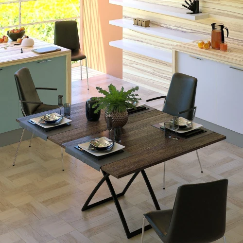 Стол-трансформер МТТ Венге винтаж