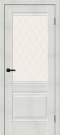 Межкомнатная дверь Прима-3 Bianco Melinga White Сrystal