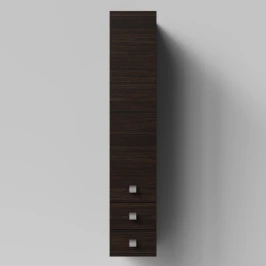 Пенал Квадро 30 подвесной, Палисандр ПВХ 43101, левый