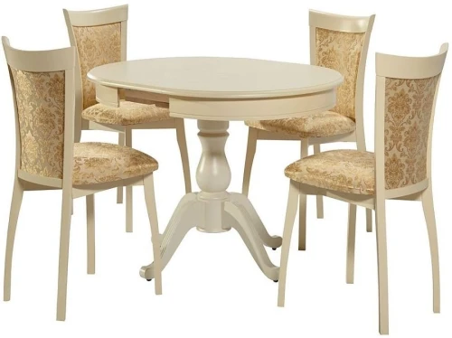 Стол «Фабрицио 1» (D 820), слоновая кость