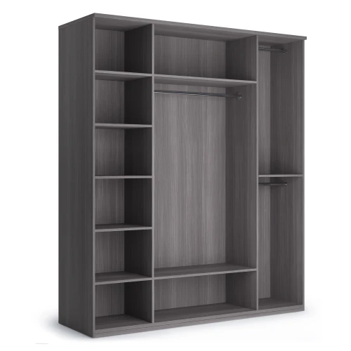 Шкаф 4-х дверный (корпус) Парма Нео лиственница темная