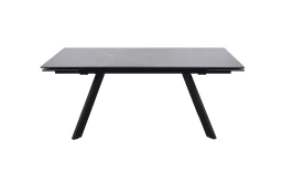 Стол Монако NEW, Керамогранит, Черный матовый муар/Greys black