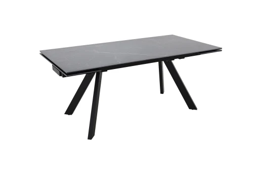 Стол Монако NEW, Керамогранит, Черный матовый муар/Greys black