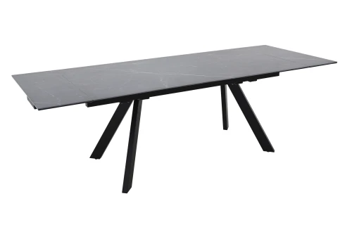 Стол Монако NEW, Керамогранит, Черный матовый муар/Greys black