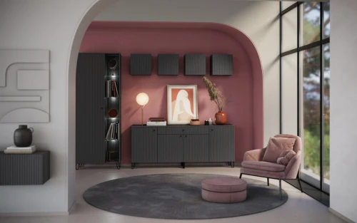 Шкаф Оливия, Графит, Графит Софт